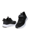 Championes de Niños Topper Wind Iv Mesh Velcro Negro - Blanco