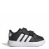 Championes de Niños Adidas Grand Court 3.0 Bubble Infantil Negro - Blanco