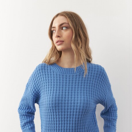 SWEATER SARA Azul Regata