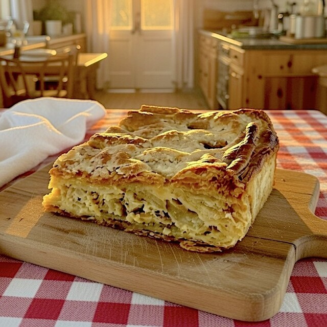 Tarta de Pollo y Manzana Porción