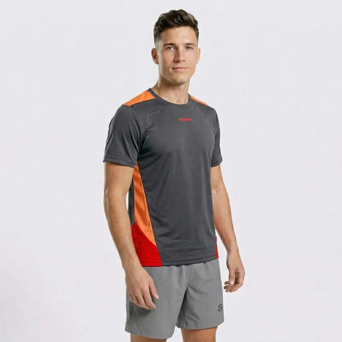 T-SHIRT POTRERO MEN - GRIS PE 