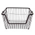 Canasto Apilable Multiuso IMBACK – Metálico Color Negro, Ideal para Cocina, Baño o Almacenaje Canasto Apilable Multiuso IMBACK – Metálico Color Negro, Ideal para Cocina, Baño o Almacenaje