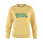 Fjallraven Logo Sweater - Mujer Mais Yellow