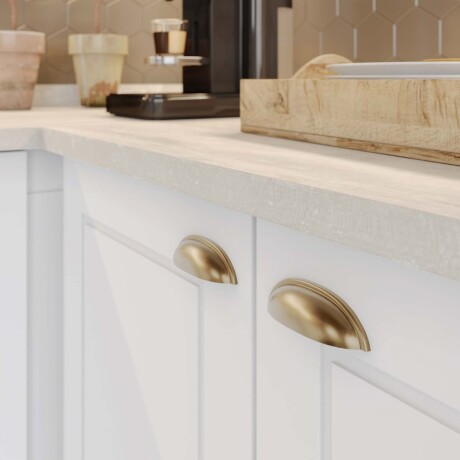 BAJO MESADA 40 CM MDF BLANCO AMERICANA