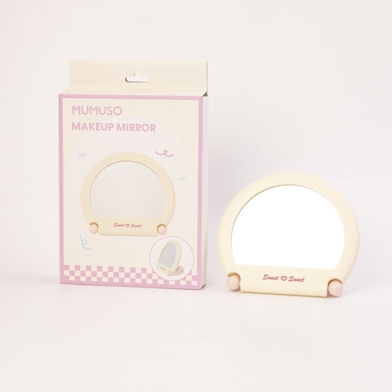 ESPEJO DE ESCRITORIO CON FORMA DE BOLSO ESTILO INSTAGRAM (ROSA) ESPEJO DE ESCRITORIO CON FORMA DE BOLSO ESTILO INSTAGRAM (ROSA)