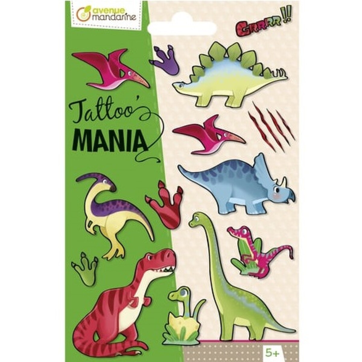 Tattoo Mania Dinosaurs 