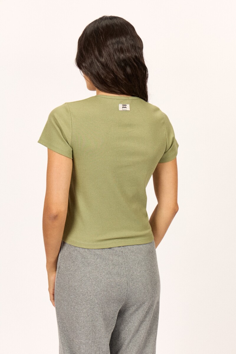 REMERA SUN DAY BABY TEE M-militar