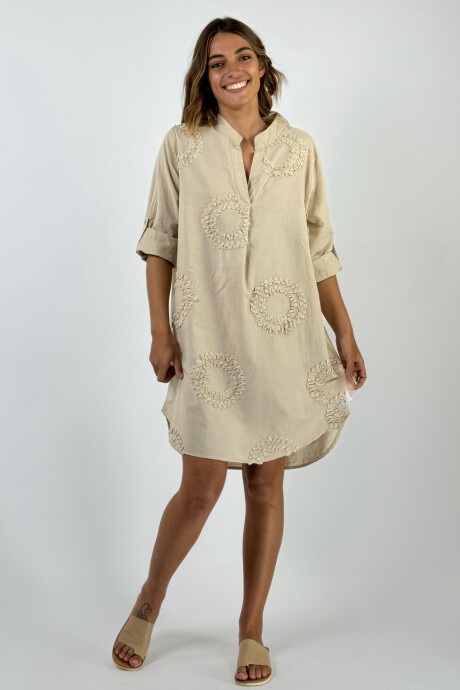 VESTIDO PENELOPE Beige