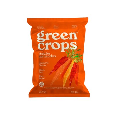 Snack Zanahoria Teriyaki 45 g Green Crops Green Crops Zanahoria Y Pi 45g