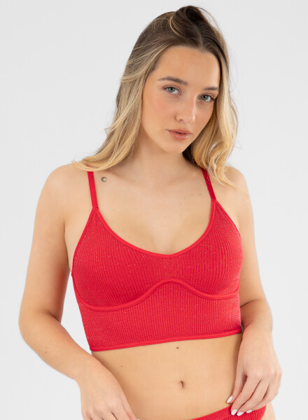 Top largo romero Fuchsia