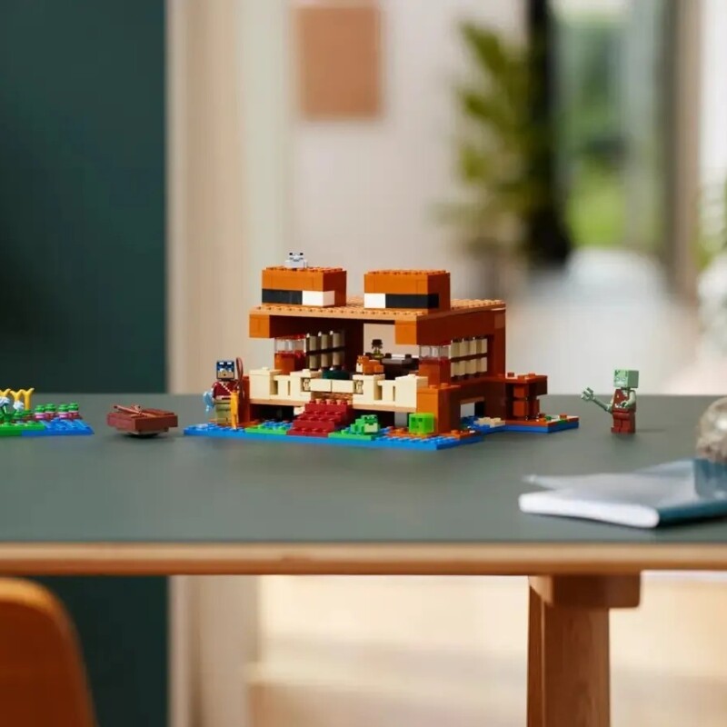 Lego Minecraft La Casa Rana Con Zombie Y Barco Lego Minecraft La Casa Rana Con Zombie Y Barco