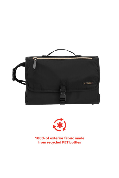 Cambiador portátil Envi Luxe, negro Sin color