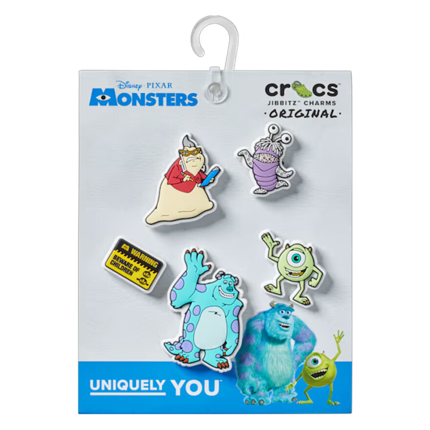 Jibbitz Monsters Inc 5 Pack Multicolor