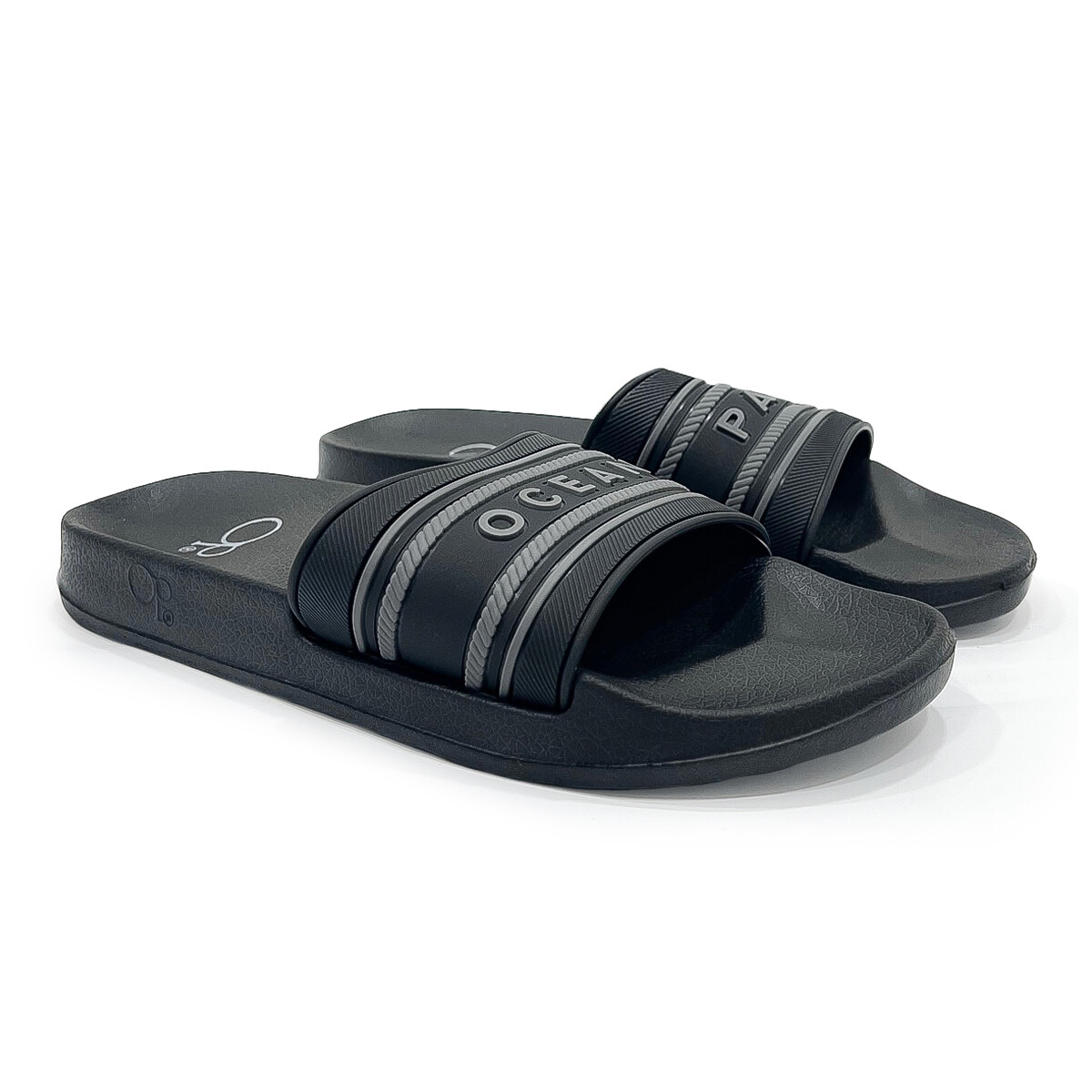 Chancletas Sandalias Ojotas Ocean Pacific Adulto - Negro 
