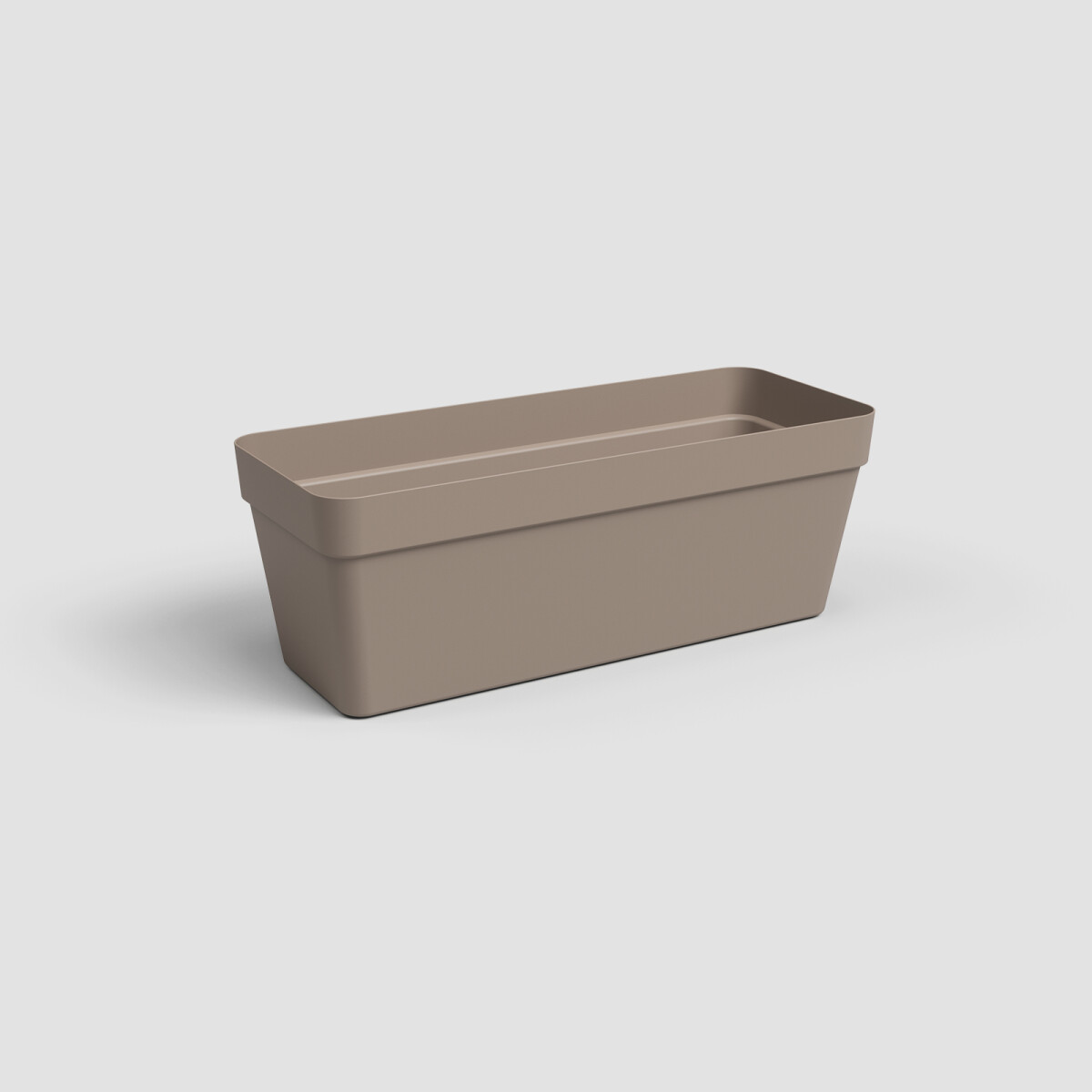 JARDINERA CAPRI CON PLATO - TAUPE 