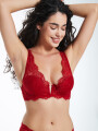 BRALETTE ATENEA ROJO OSCURO