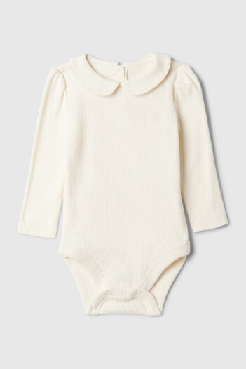 Body Manga Larga Bebé Ivory Frost