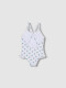 Traje De Baño Estampado Estrellas Blanco Roto