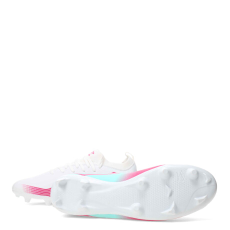 Championes de Hombre Umbro Fútbol 11 Vibe HG Blanco - Rosado