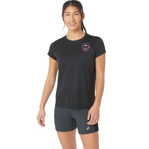 Fujitrail Logo Ss Top W - Mujer Black