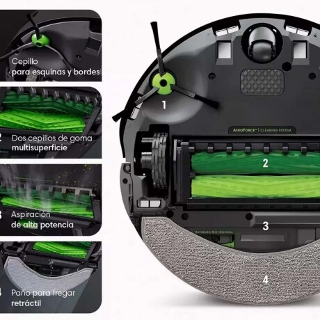 ASPIRADORA Y TRAPEADORA ROOMBA RECLASIFICAR NEGRO C755630