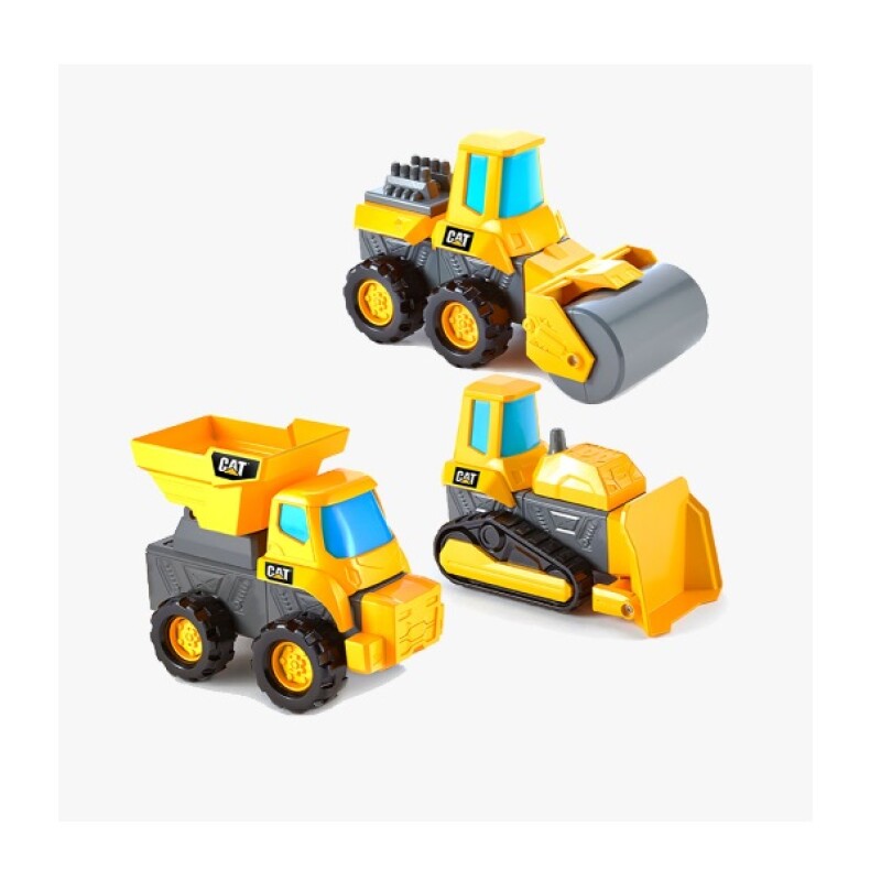 CAT – Crea Tu Propio Máquina de Construcción 31 cm CAT CREA TU PROPIO VEHICULO DE CONSTRUCCION COMO LOS REALES RESISTENTES PARA EXTERIOR E INTERIOR DE 31 CM. 82736