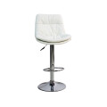 Butaca eco cuero con respaldo alto Pillow Blanco
