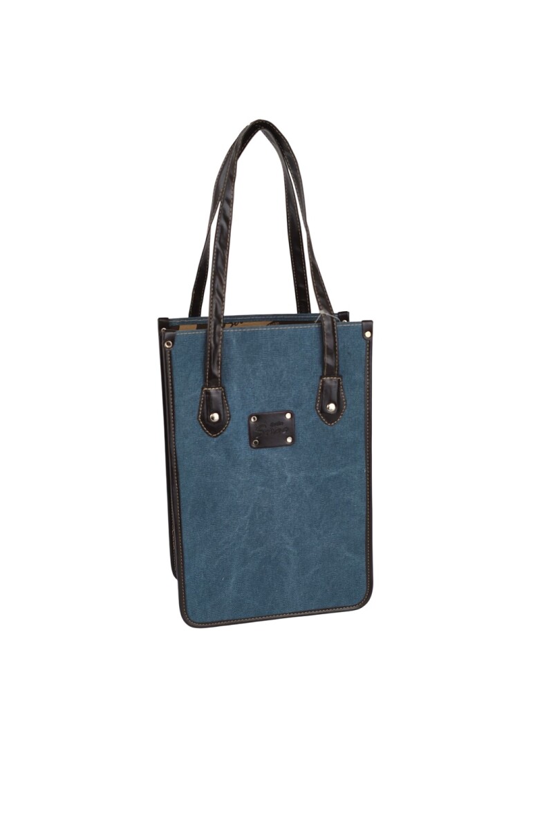 Matera tipo bolso Azul