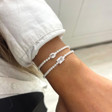 Pulsera Tenis N°3 - Plata 925 Pulsera Tenis N°3 - Plata 925