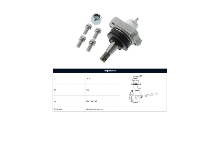 Rotula Del Nissan D21 Mexico 88-97 Der/Izq Rotula Del Nissan D21 Mexico 88-97 Der/Izq