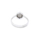 Anillo En Oro 18K Blanco Y Zirconias Anillo En Oro 18K Blanco Y Zirconias