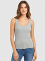 Musculosa Tache Gris Melange Medio