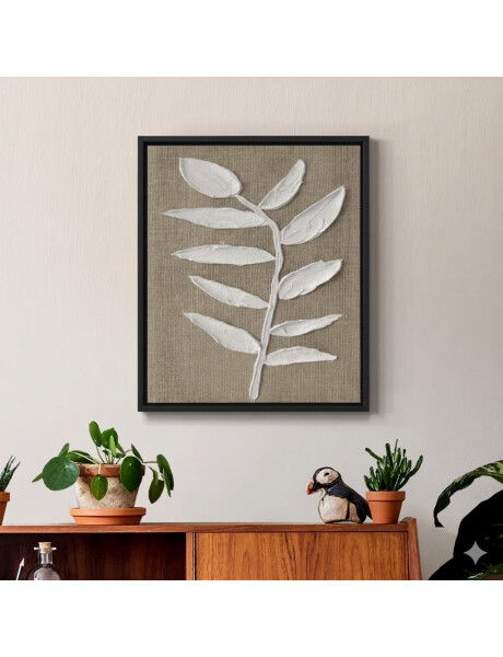 CUADRO CANVAS 40x50cm MARCO HOJA ARPILLERA 2 CUADRO CANVAS 40x50cm MARCO HOJA ARPILLERA 2