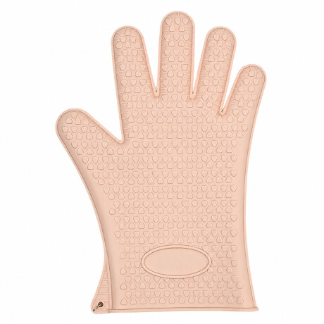 Manopla Guante de Silicona para Cocina Horno Silicona Salmón