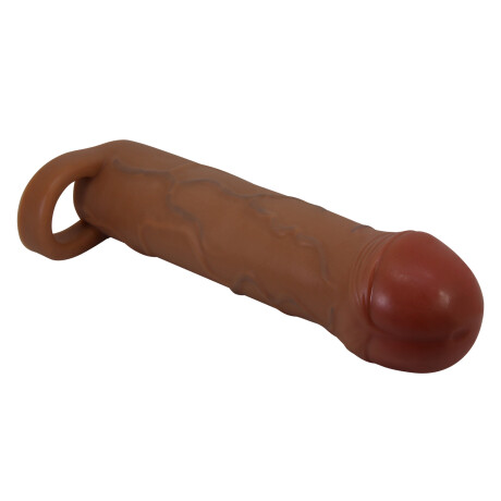 Extensión Pene Realístico Bunion Pretty Love Marrón