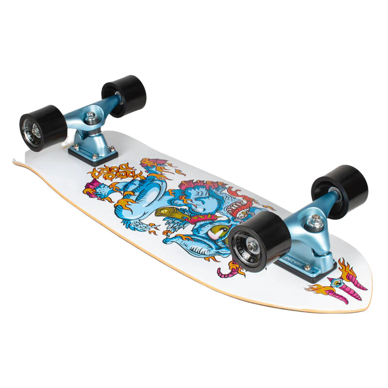 Surf skate Carver Yago Fire Goat 30.75" X 9.75" Cx - Blanco Surf skate Carver Yago Fire Goat 30.75" X 9.75" Cx - Blanco