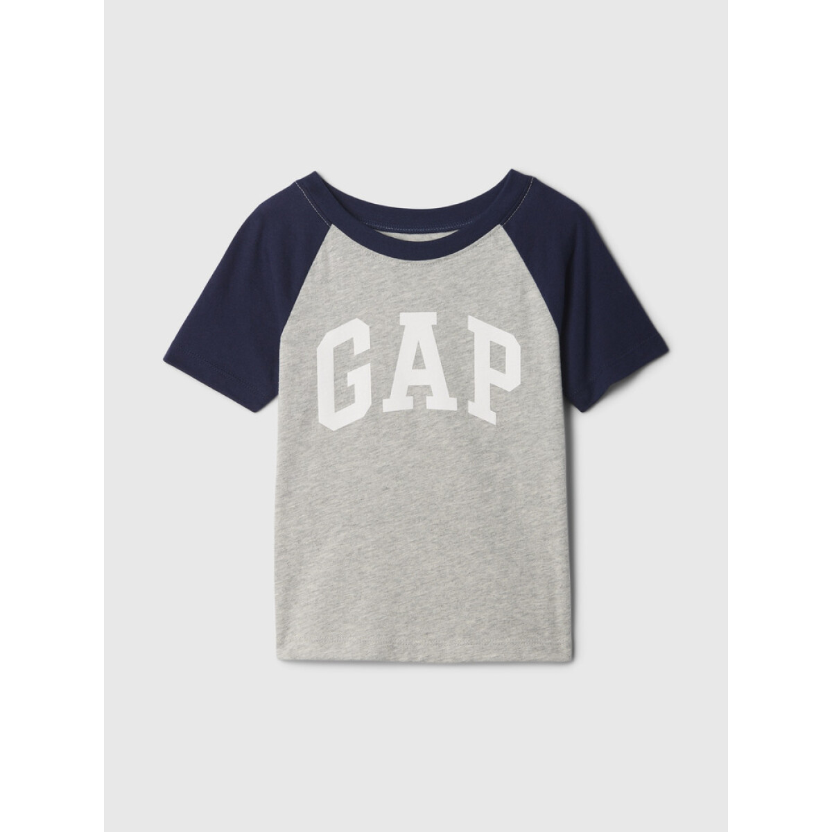V-FRCH BF LOGO RAGLAN TEE - LIGHT HEATHER GREY B08 