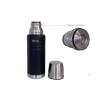 TER75 Termo De Ac. Inox. Doble Pared 750 Ml Hudson - Negro