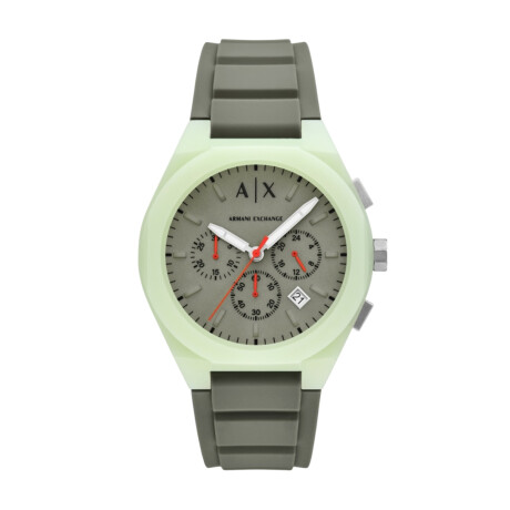 Reloj ARMANI EXCHANGE SYNC Silicona Verde Esfera 44mm 0