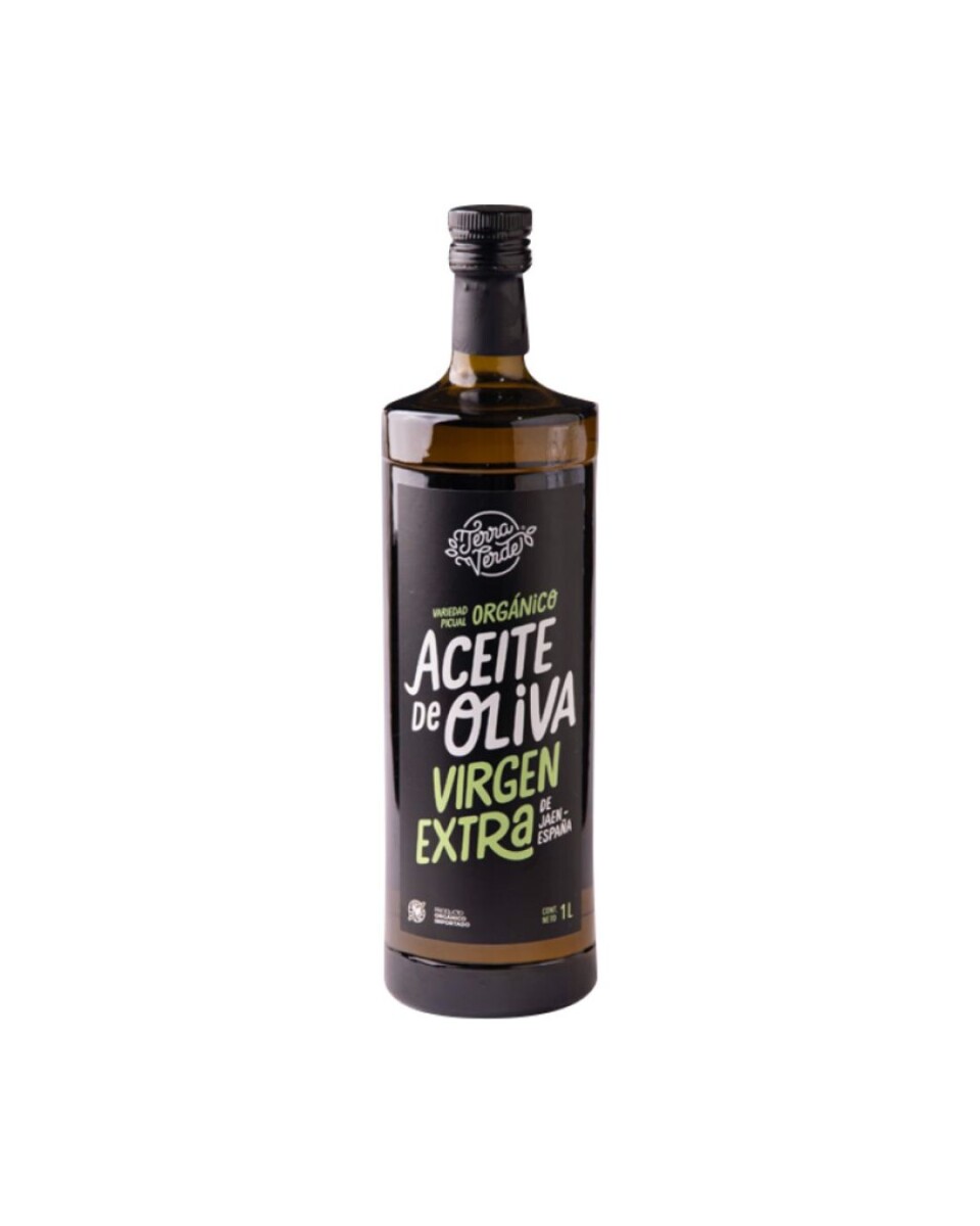 Aceite de Oliva Orgánico Extra Virgen 1000ml Terra Verde 