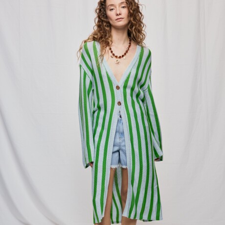 CARDIGAN SAKE Verde