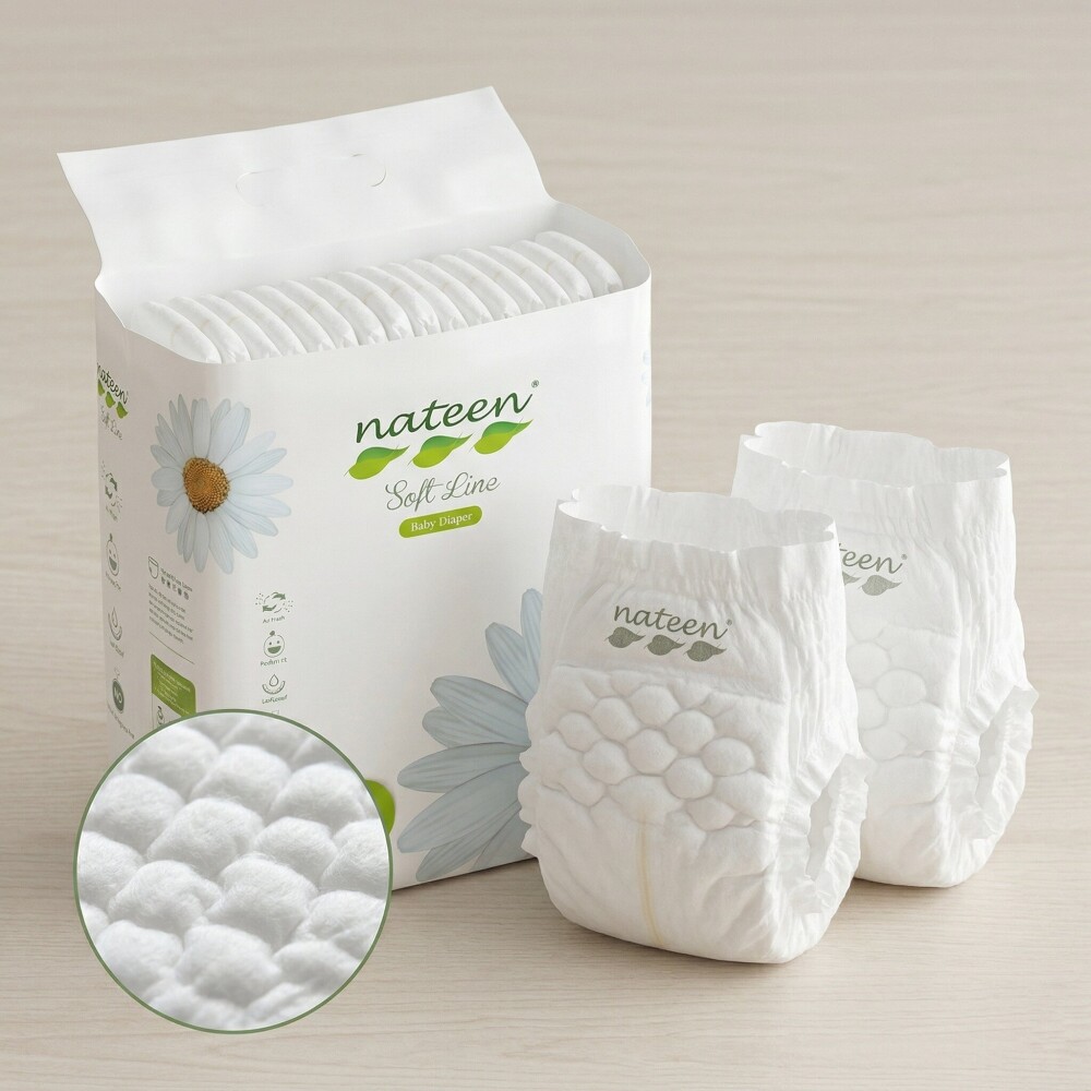 Pañales de Bebé Nateen Línea Soft Simple