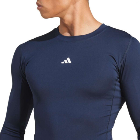 Abrigo TECHFIT Compression Training Long Sleeve de Hombre Azul
