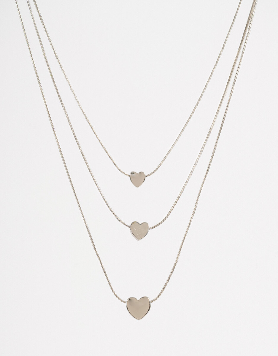Collar Con Corazones 