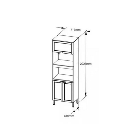 MUEBLE PARA MICRO. Y HORNO ROYAL MUEBLE PARA MICRO. Y HORNO ROYAL