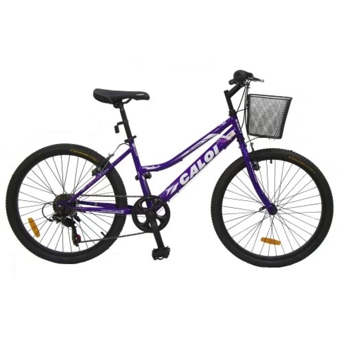 Bicicleta Caloi New California Aro 24 Lila 