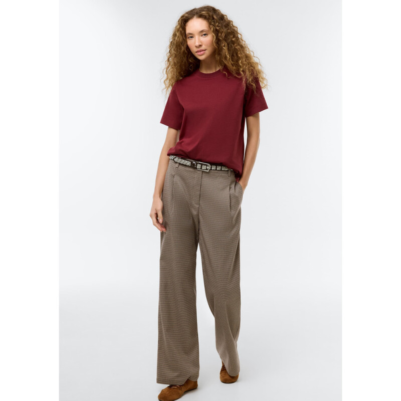 BLUSA MM FEM VERMELHO ESCURO