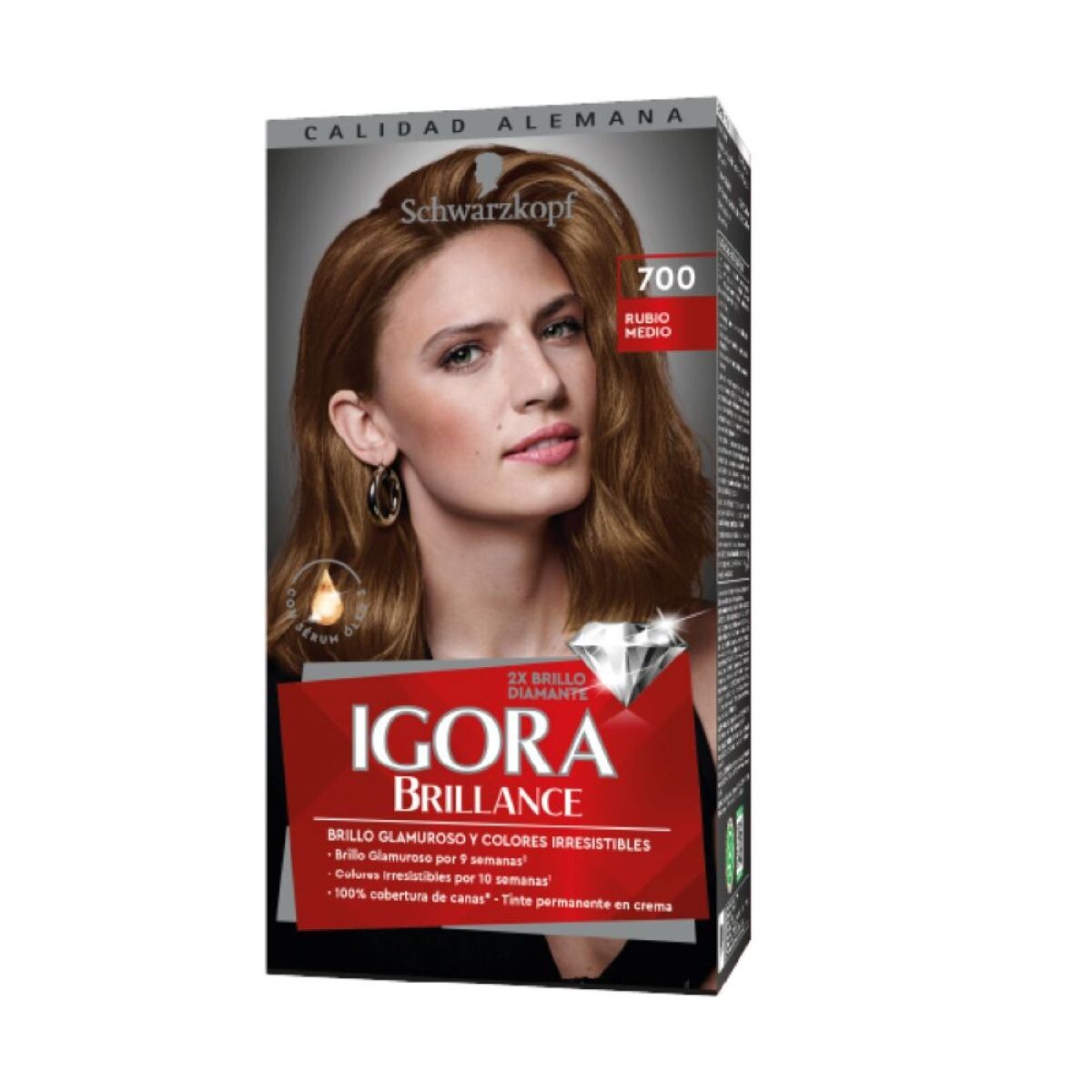 IGORA BRILLANCE RUBIO DESTELLANTE NÂ°700 