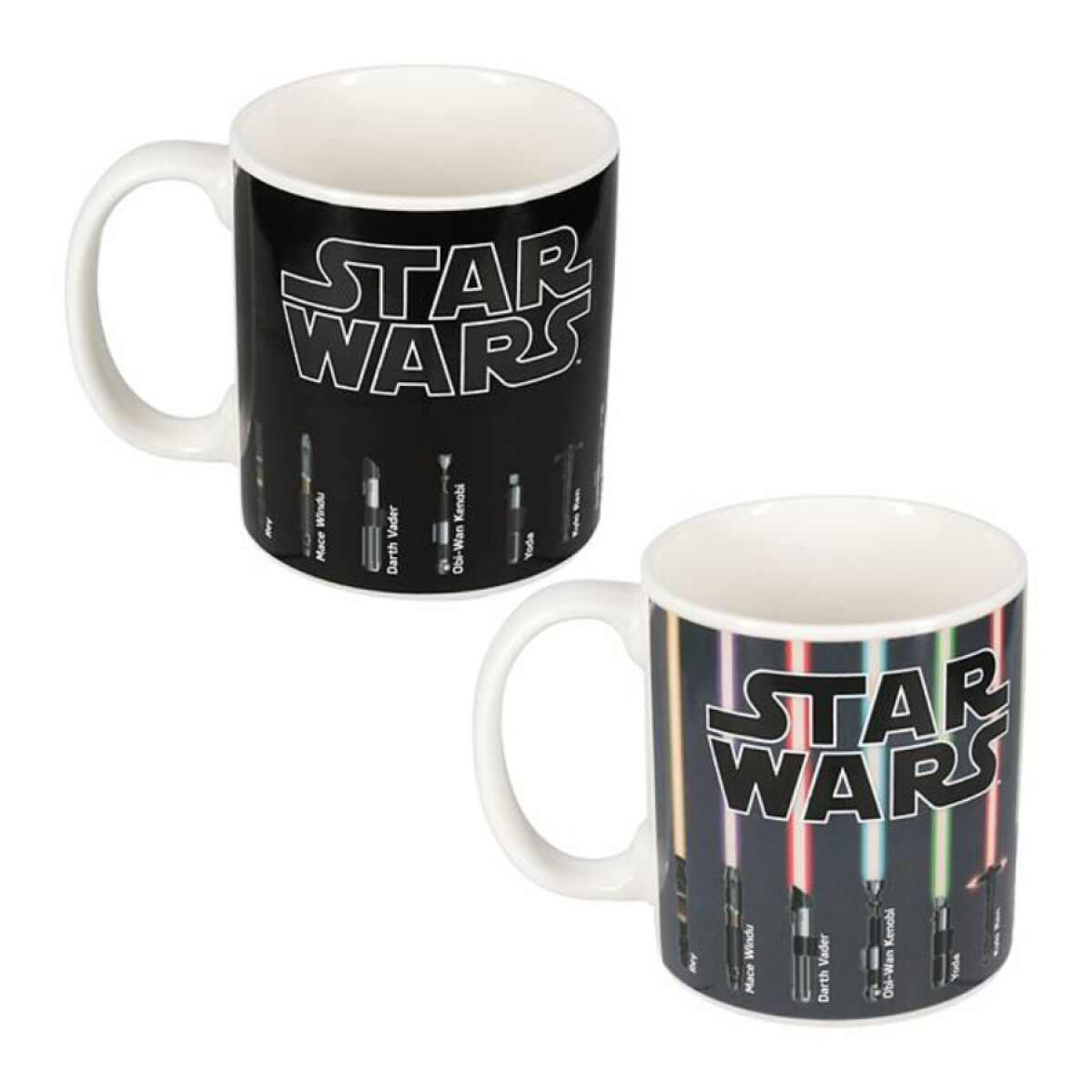 Taza Star Wars - Lightsabers Heat Change Mug 