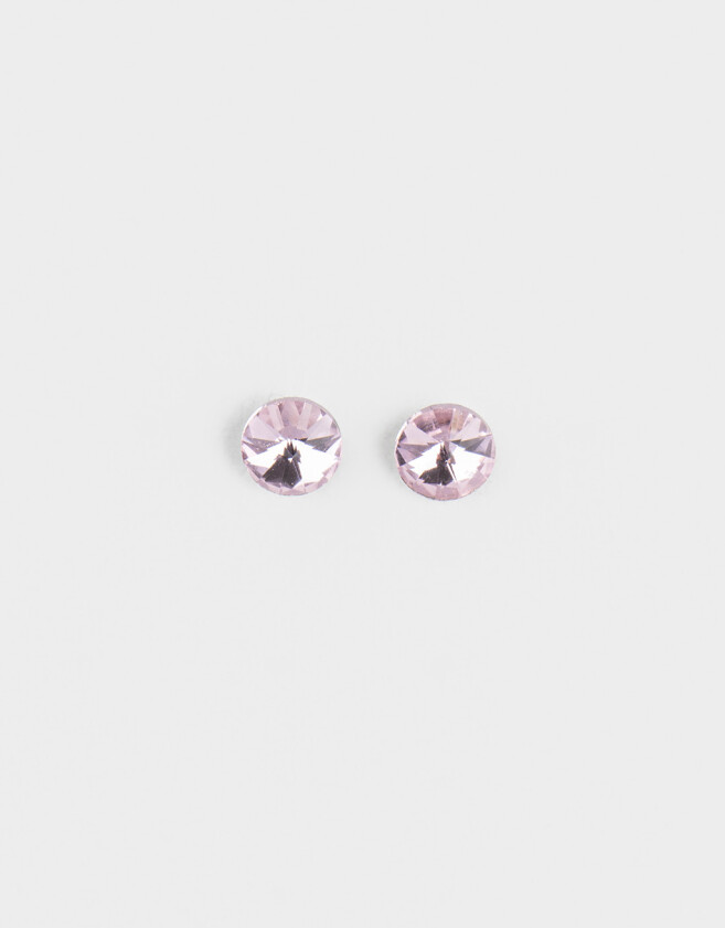 Aros Pasantes Con cubic zirconia Aros Con Cubic Zirconia - Plateado